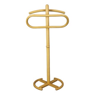 Vintage Bentwood Clothes Valet Stand from Ton, Former Czechoslovakia, 1980s For Sale