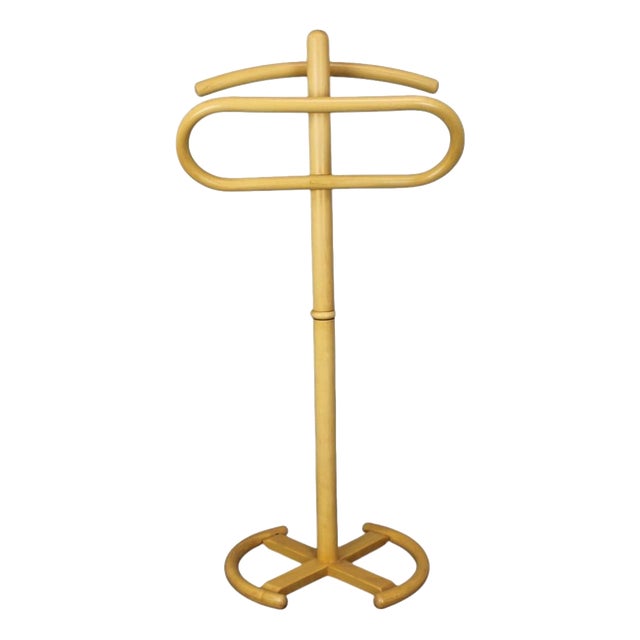 Vintage Bentwood Clothes Valet Stand from Ton, Former Czechoslovakia, 1980s For Sale