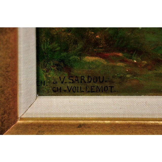 Andre Charles Voillemot, Allegory of Summer, 1860s, Oil Painting, Framed For Sale - Image 3 of 18