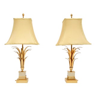Vintage Table Lamps by Boulanger, 1970, Set of 2 For Sale