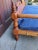 Late 19th Century Late 19th Century Antique Turned Birdseye Maple & Rope Low Profile Daybed With Royal Blue Down Cushion For Sale - Image 5 of 13