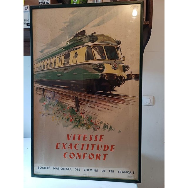 SNCF Poster 1958 by Albert Brenet, 1958 For Sale - Image 13 of 13