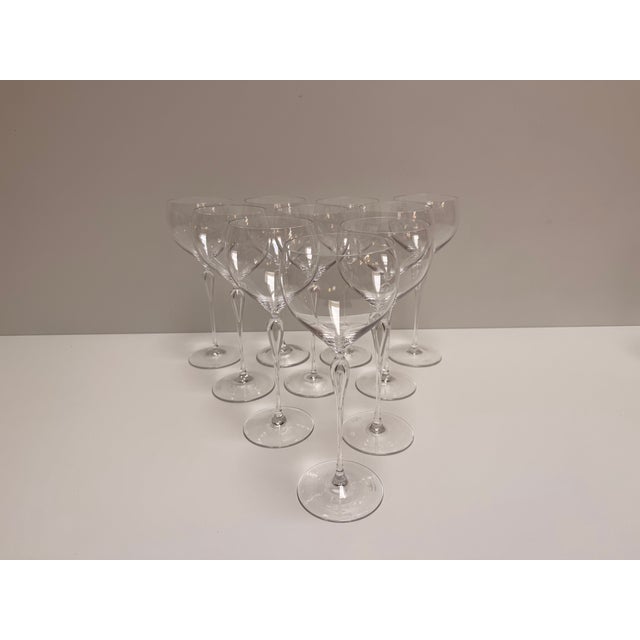 Maitre Red Wine Glass Balloon form Rosenthal, 1990s, Set of 10 For Sale - Image 14 of 14