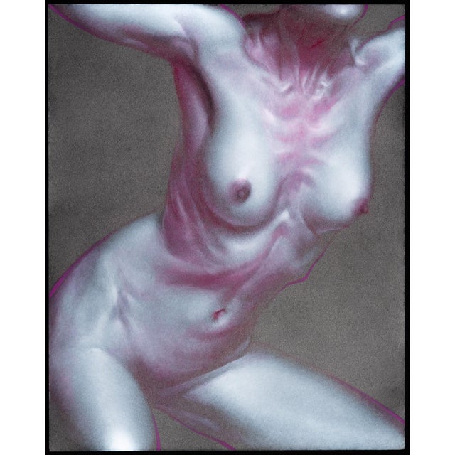 Figure 4 2019 by Matthew Alfonso Durante | Acrylic on panel Figure of a nude female torso. For Sale