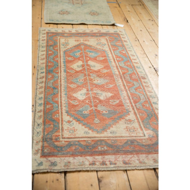 Distressed Oushak Rug Runner - 2'7" x 4'10" For Sale - Image 9 of 9