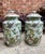 Rose Chinese Famille Rose Butterfly and Floral Lidded Ginger Jars Chinoiserie Urns -a Pair For Sale - Image 8 of 11