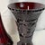 Traditional Vintage Avon 1876 Cape Cod Ruby Red Glass Flower Vase and Bud Vase - Pair For Sale - Image 3 of 7
