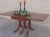 Chestnut Vintage Duncan Phyfe Style Drop Leaf Table For Sale - Image 8 of 10