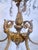 1950s Vintage Spanish Chandelier With Crystal Prisms For Sale In New York - Image 6 of 10