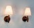 Sconces in Beech from Dudouyt, 1940, Set of 2 For Sale - Image 6 of 12