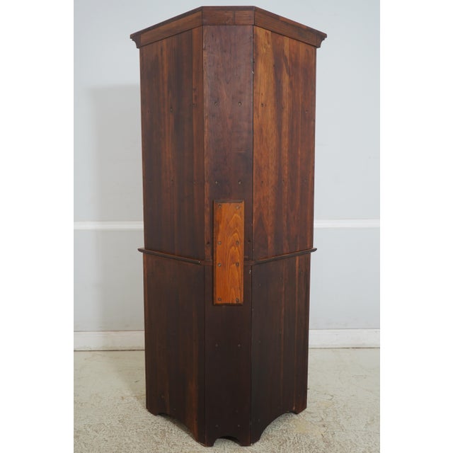 1970s Stickley 2 Piece Cherry Country French Corner Cabinet For Sale - Image 17 of 18
