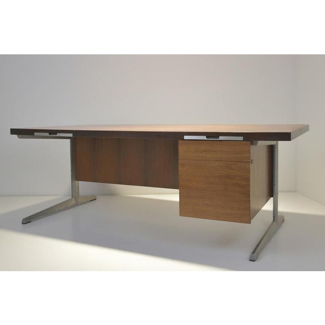 Desk in Pau Ferro Wood from Marius Byrialsen, 1968 For Sale - Image 18 of 18