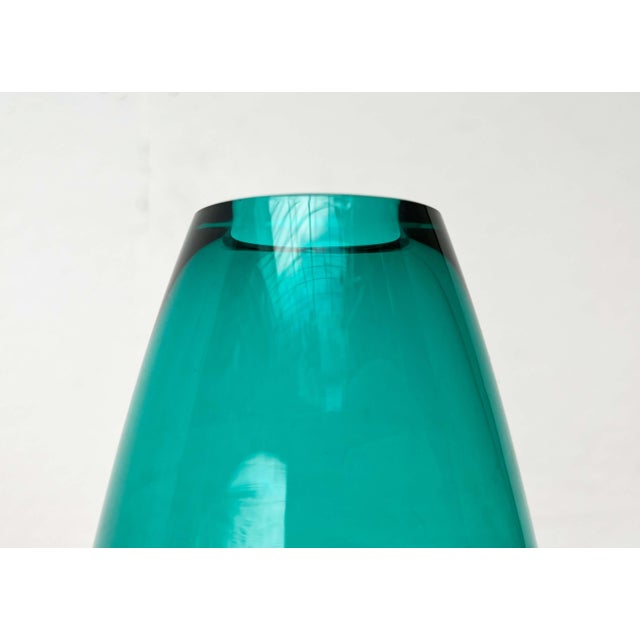 Mid-Century Modern 1365 Glass Vase by Tamara Aladin for Riihimäki, Finland, 1960s For Sale - Image 4 of 18