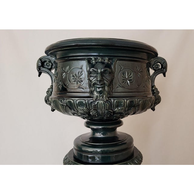 Column and Flowerpot by Johann Peter Gréber, Set of 2 For Sale - Image 11 of 16
