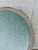 A French Country Classic | Louis XVI Fauteuil in Soft Celadon Velvet For Sale - Image 4 of 11