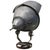1950s French Railway Grey Metal and Glass Spotlight Floor Lamp For Sale - Image 5 of 6