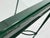 1980s Attributed to Mario Papperzini for Janus Et Cie Green Iron and Glass Console Table For Sale - Image 14 of 18