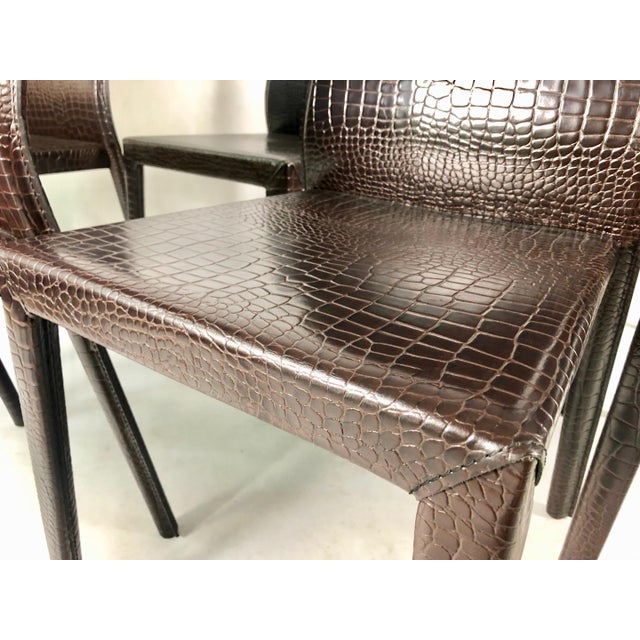 Margot Dining Chair by Elena & Guido Cattelan for Cattelan Italia, Set of 6 For Sale - Image 12 of 15