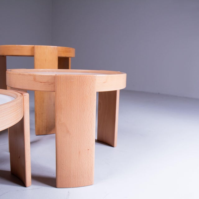 Model 780/783 Coffee Tables by Gianfranco Frattini for Cassina, Set of 4 For Sale - Image 15 of 16
