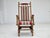 Wood Danish Highback Rocking Chair in Wool & Oak, 1970s For Sale - Image 7 of 18