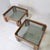 Brown Italian Walnut and Smoked Glass Coffee Tables by Afra & Tobia Scarpa, 1970s, Set of 2 For Sale - Image 8 of 9