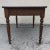 Brown Antique Oak Farm Table with Drawer For Sale - Image 8 of 10
