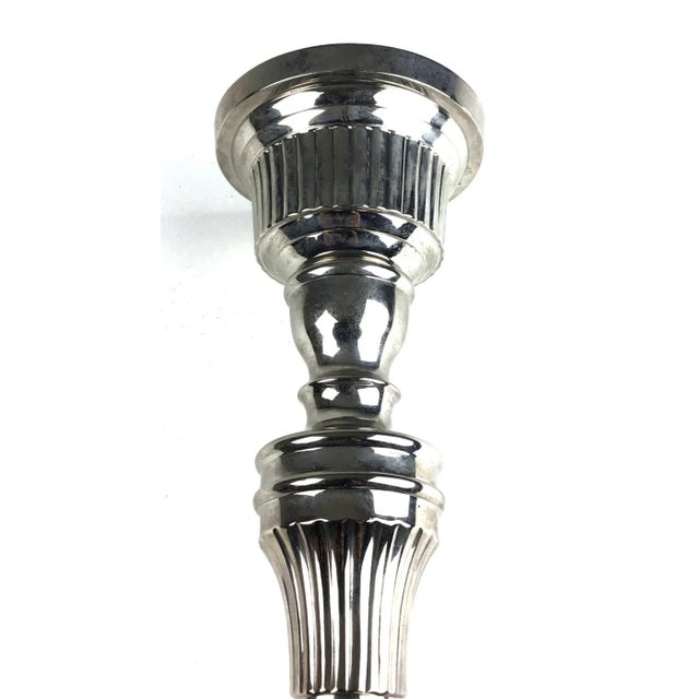 Purchased in 1990 at Maitland Smith in Hong Kong, this piece does not tarnish. Heavily plated with silver tone metal, it’s...