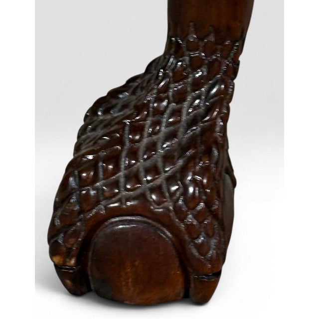 Vintage Drexel Heritage Ming Treasure Burlwood Asian Modern Side Table For Sale - Image 13 of 18