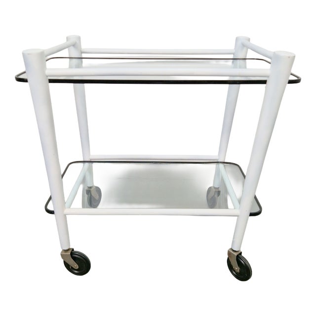 Mid-Century Serving Trolley by Cees Braakman for UMS Pastoe, 1950 For Sale