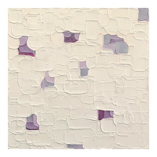 Textured Delicacies 1 - Impasto Textural Thick Acrylic Original Artwork by Shiri Phillips For Sale