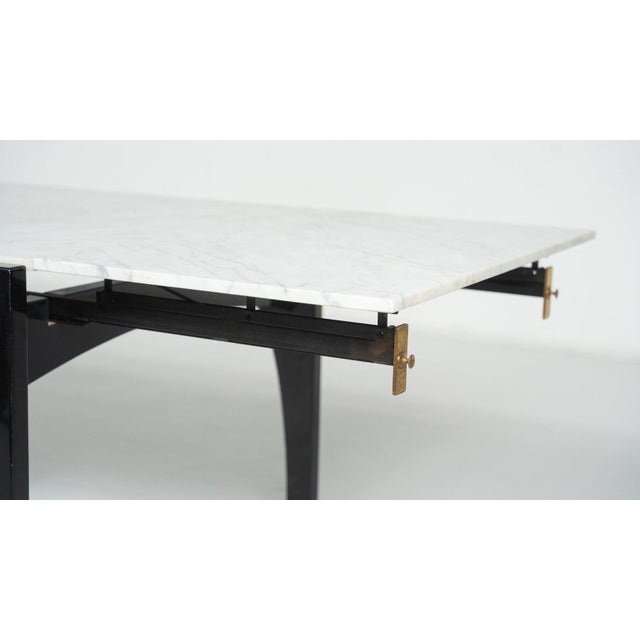 Mid-Century Modern Extendable Dining Table by Ignazio Gardella for Misuraemme, 1980 For Sale - Image 8 of 13