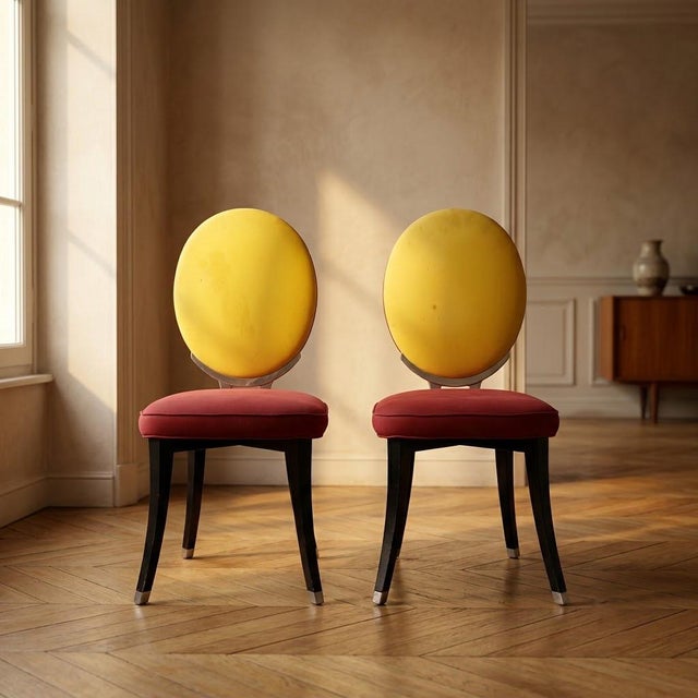 Bentwood Chairs with Vienna Straw Seat by Thonet for Herbatschek, Poland, 1960s, Set of 2 For Sale - Image 17 of 17