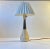 Italian Atomic Table Lamp with Brass Accents, 1950s For Sale - Image 9 of 9
