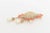 Hutton Wilkinson Coral Enamel Faux Pearl, Rhinestone Gold Filled Brooch or Pin, 1980's For Sale In Miami - Image 6 of 10