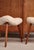 Scandinavian Modern Stools in Oakwood & Sheepskin, Denmark, 1950s, Set of 2 For Sale - Image 9 of 13