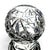 Lausitzer Margaret German Lead Crystal Rose Bowl 5" Sunflower Pattern For Sale - Image 9 of 14