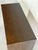 Mid 20th Century Vintage Danish Modern Stained Oak Sliding Door Cabinet Credenza For Sale - Image 5 of 9