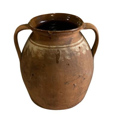 Farmhouse Antique Terracotta Vessel For Sale - Image 3 of 5