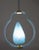 1950s Light Blu Murano Glass Chandelier by Barovier E Toso For Sale - Image 11 of 17