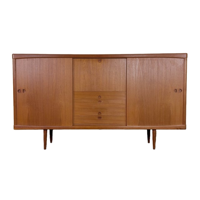 Danish Modern Teak Sideboard by H.W. Klein for Bramin, 1960s For Sale