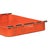 Orange Leather Tray For Sale - Image 9 of 12