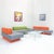 The Glyder sofa, with its distinctively massive volumes and architectural lines, was designed in 2009 by Joep Van Lieshout...