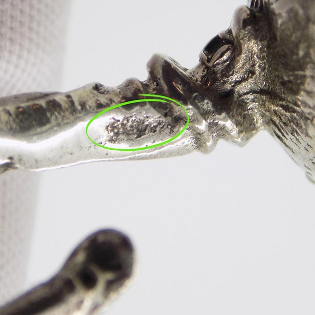 Vintage Italian Handmade Silver Pulcinella Commedia dell'Arte Figurine, 1970s For Sale - Image 6 of 10