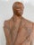 Pink 1970s Gatsby Guy Austin Productions Plaster Sculpture Statue by Klara Sever For Sale - Image 8 of 11