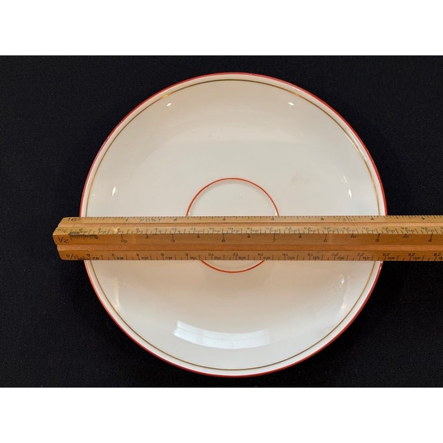 1920s 1920s Meissen, 1st Choice Cups & Saucers; Rare I-Form (I-Shape) Design - 13pcs For Sale - Image 5 of 12