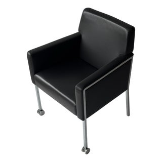 Steel Chair by Enrico Franzolini for Moroso, 1990 For Sale