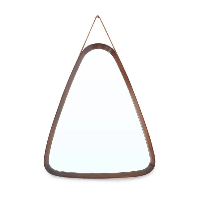 Vintage Mirror with Teak Frame, 1960s For Sale - Image 15 of 15