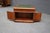 Croquet Cherry Leather-Top Partners Desk Form Coffee Table For Sale - Image 14 of 16