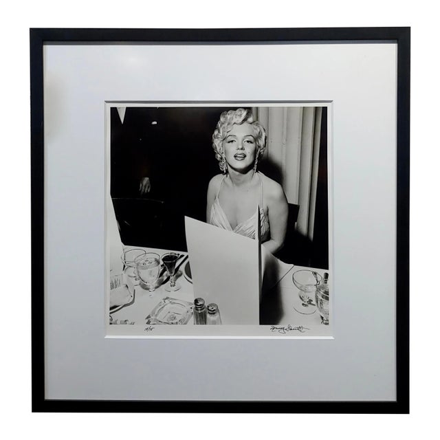Marilyn Monroe at a 1950s Hollywood Gala Party-Original Photograph by Murray Garrett For Sale