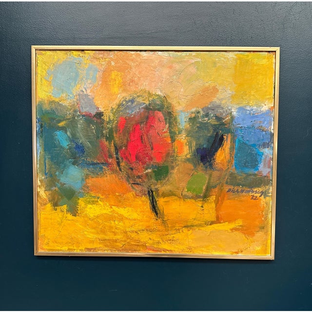 Dick Wästberg, Composition, 1972, Oil on Canvas, Framed For Sale - Image 17 of 18